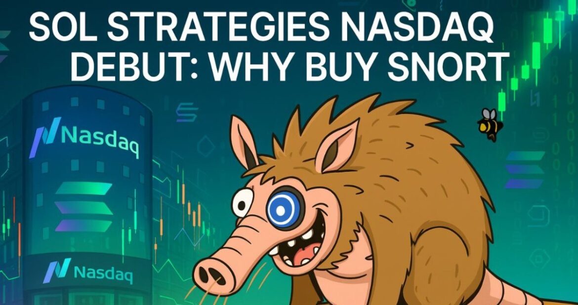 Solana Outlook and Why You Can’t Miss $SNORT SOL Strategies to List on Nasdaq: Solana Outlook and Why You Can’t Miss $SNORT