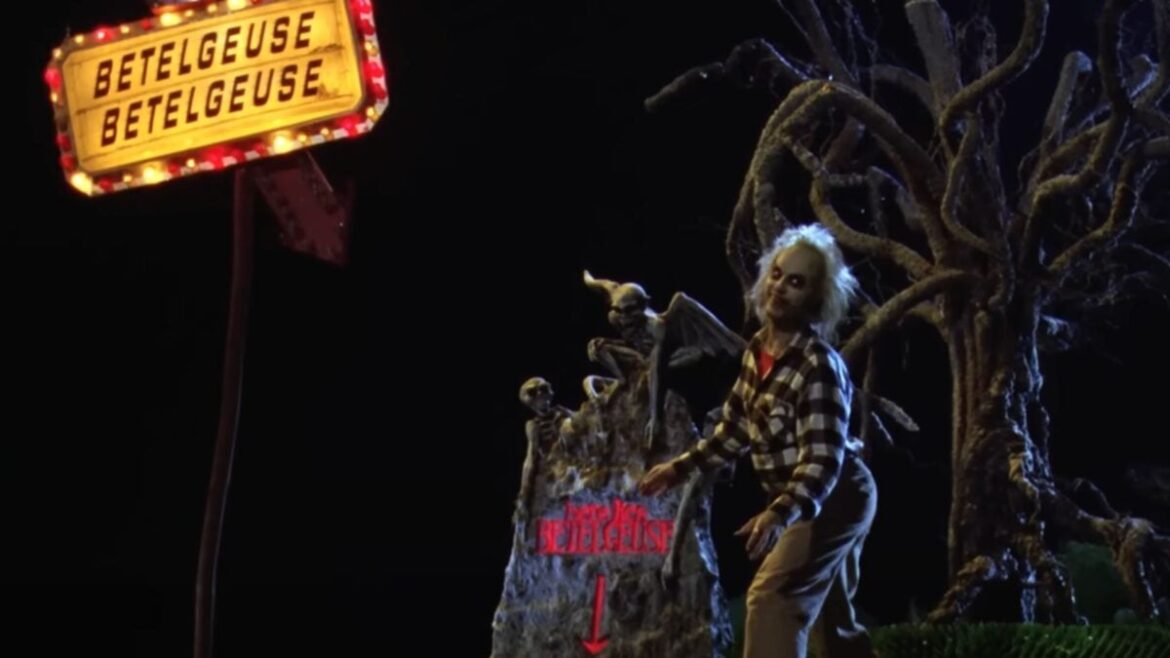 Someone Finally Got the Note and Fixed This 'Beetlejuice' Sign
