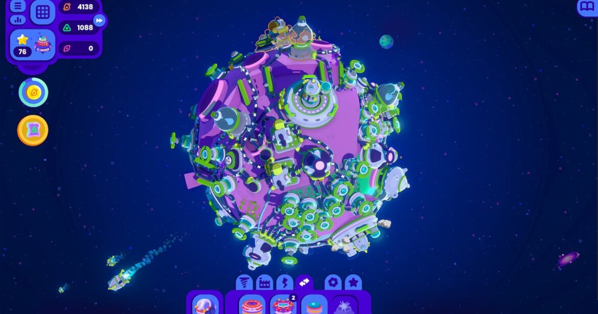 The Dorfromantik devs are back with Star Birds, an enchanting asteroid factory game that's out now in early access