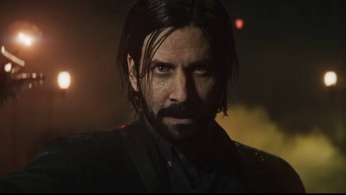 A man holds up a lighter to see in the dark.