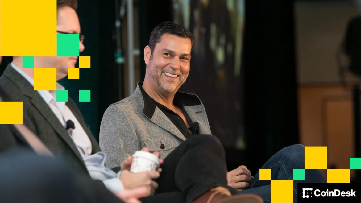 A whale leaps out of the sea.