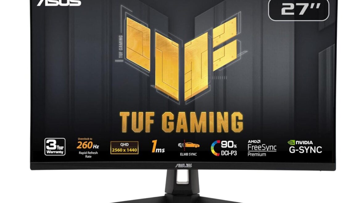 This 27-Inch ASUS TUF Gaming Monitor Has Never Been This Cheap Before, Now With 3-Year Warranty Included