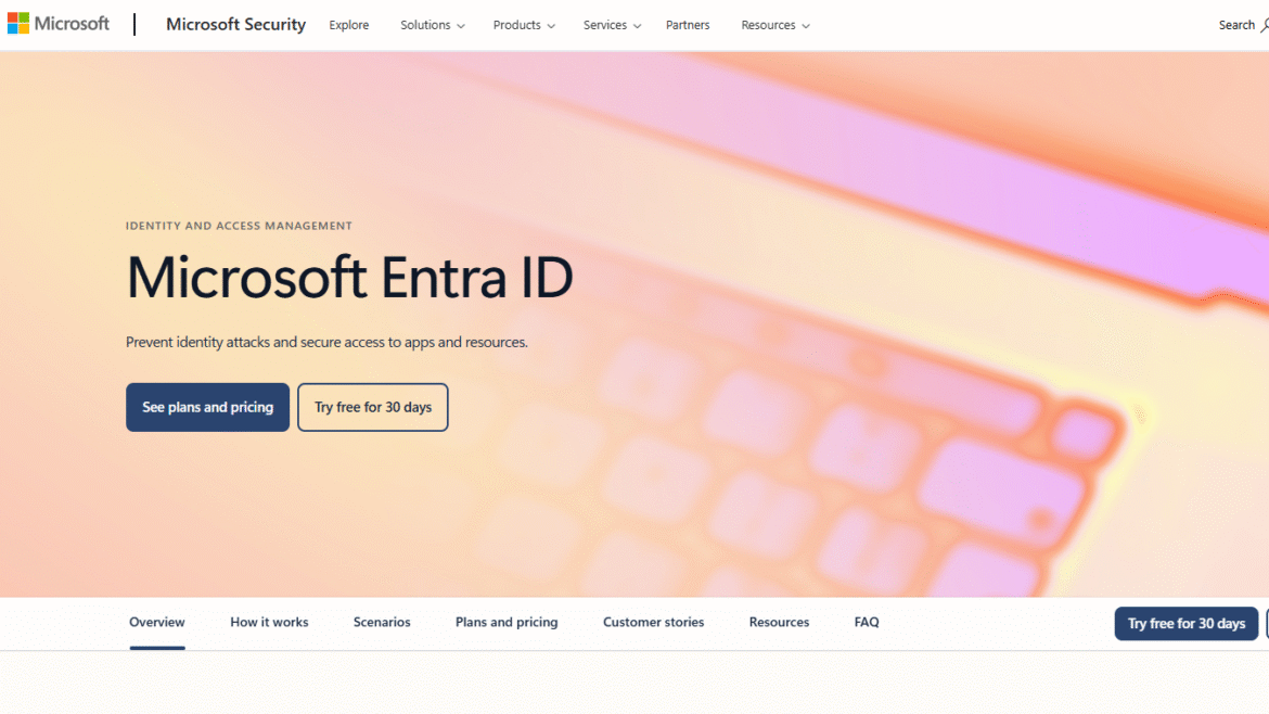 Microsoft Entra ID hero image