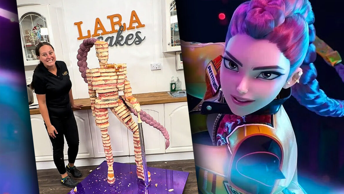 The K-Pop Demon Hunters eating.