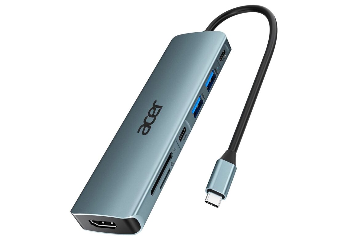 Two USB-C Ports, Two USB-A Ports and an HDMI: This Acer Usb C Hub