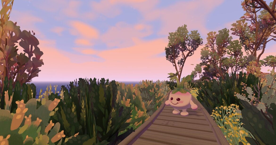 You are a mail delivering turnip with a surprisingly nice butt in Letters to Arralla, which is out now