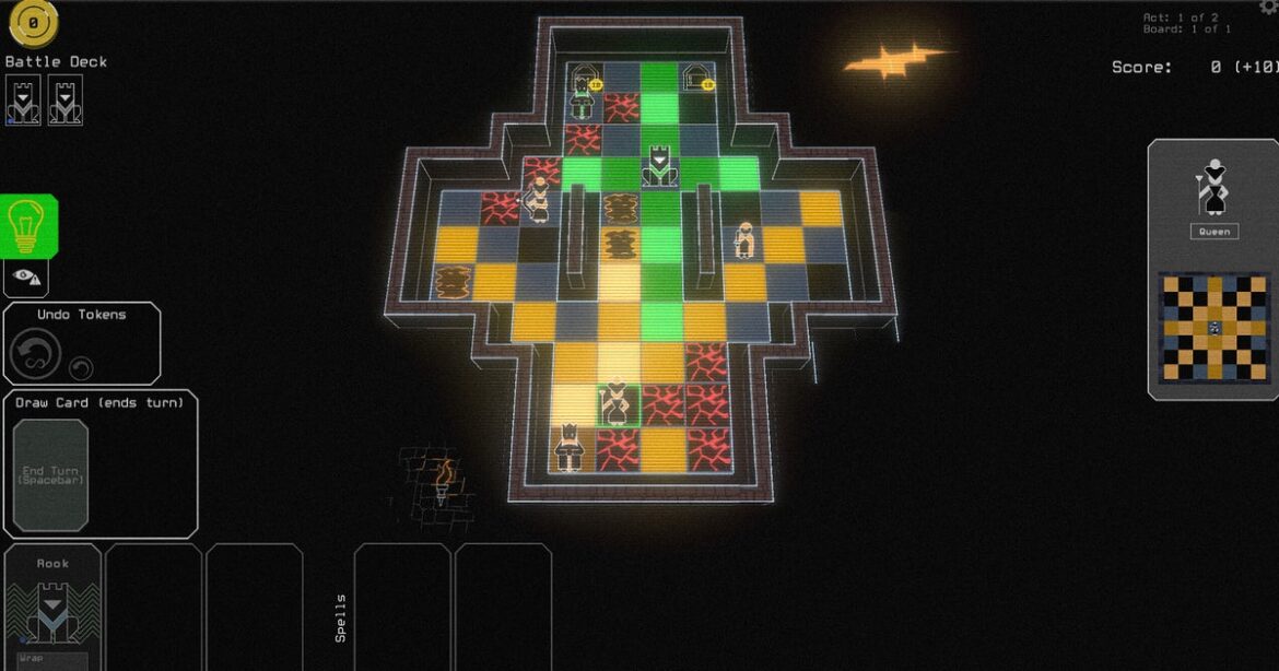 Chess meets roguelike dungeon crawler Below the Crown gets an early access launch date and a demo that's smarter than me