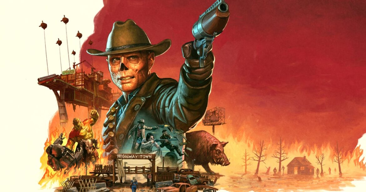 Enlisting Walton Goggins for a Fallout 76 expansion in "total tonal tandem" with season 2 came "organically", devs say, despite previous hint at "very limited" crossover