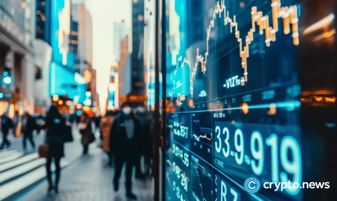 US stocks floundered as gold and Bitcoin rose