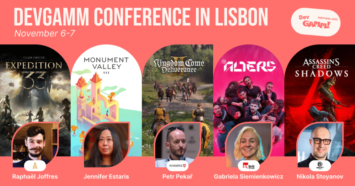 More than 50 speakers from leading developers to feature at DevGamm Lisbon 2025