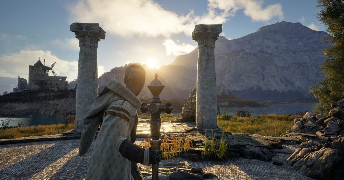 Pax Dei, the medieval EVE Online-esque MMO, gets its 1.0 release next month