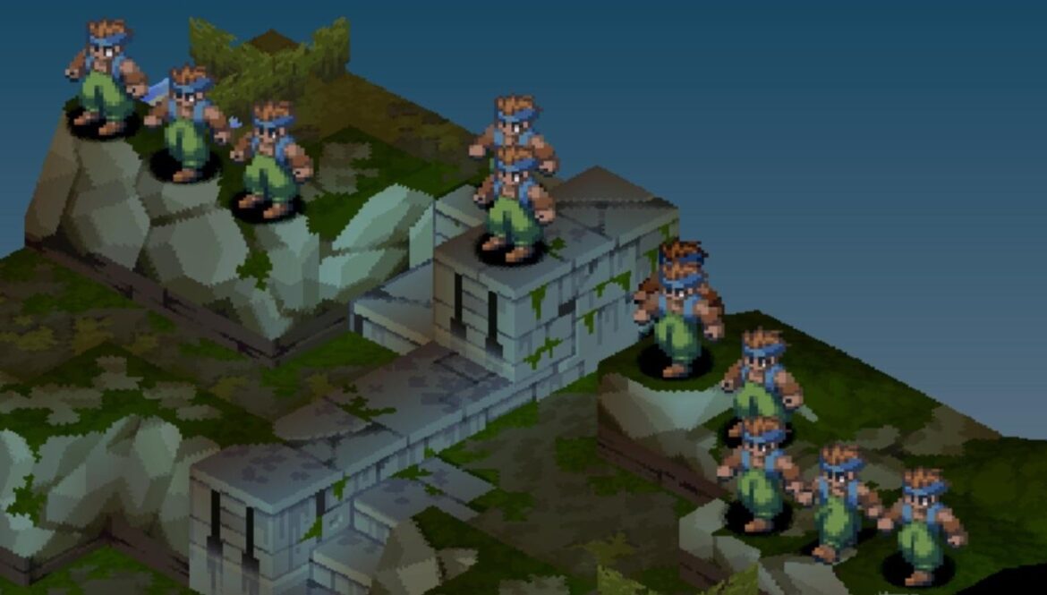 Monks appear at Grog Hill.