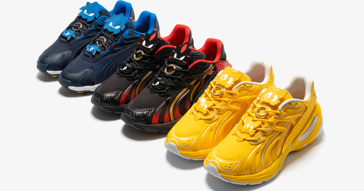 Sega reveals its limited-edition trainer collaboration with Puma and they're far cooler than I expected