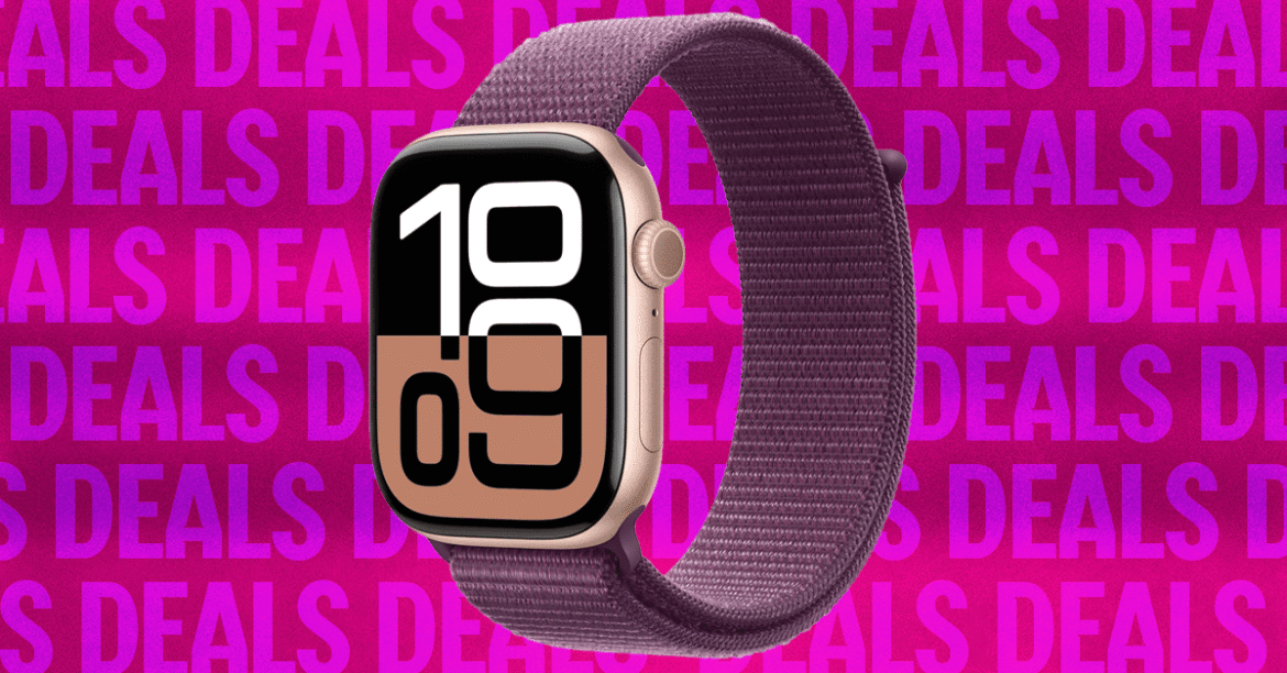 The Apple Watch Series 10 Is $170 Off