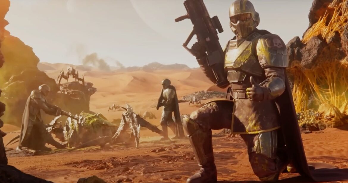 Why does Helldivers 2 have such a bloated install size on PC? Old hard drives, says dev